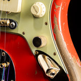 Fender Custom Shop Custom Jazzmaster Super Heavy Relic Super Aged Fiesta Red Masterbuilt Levi Perry
