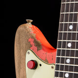 Fender Custom Shop Custom Jazzmaster Super Heavy Relic Super Aged Fiesta Red Masterbuilt Levi Perry