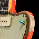 Fender Custom Shop Custom Jazzmaster Super Heavy Relic Super Aged Fiesta Red Masterbuilt Levi Perry