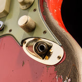 Fender Custom Shop Custom Jazzmaster Super Heavy Relic Super Aged Fiesta Red Masterbuilt Levi Perry