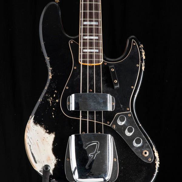 Fender Custom Shop LTD Custom Jazz Bass Heavy Relic Aged Black