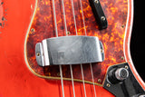 Fender Custom Shop ‘61 Jazz Bass Aged Fiesta Red over 3-Tone Sunburst Masterbuilt Austin Macnutt