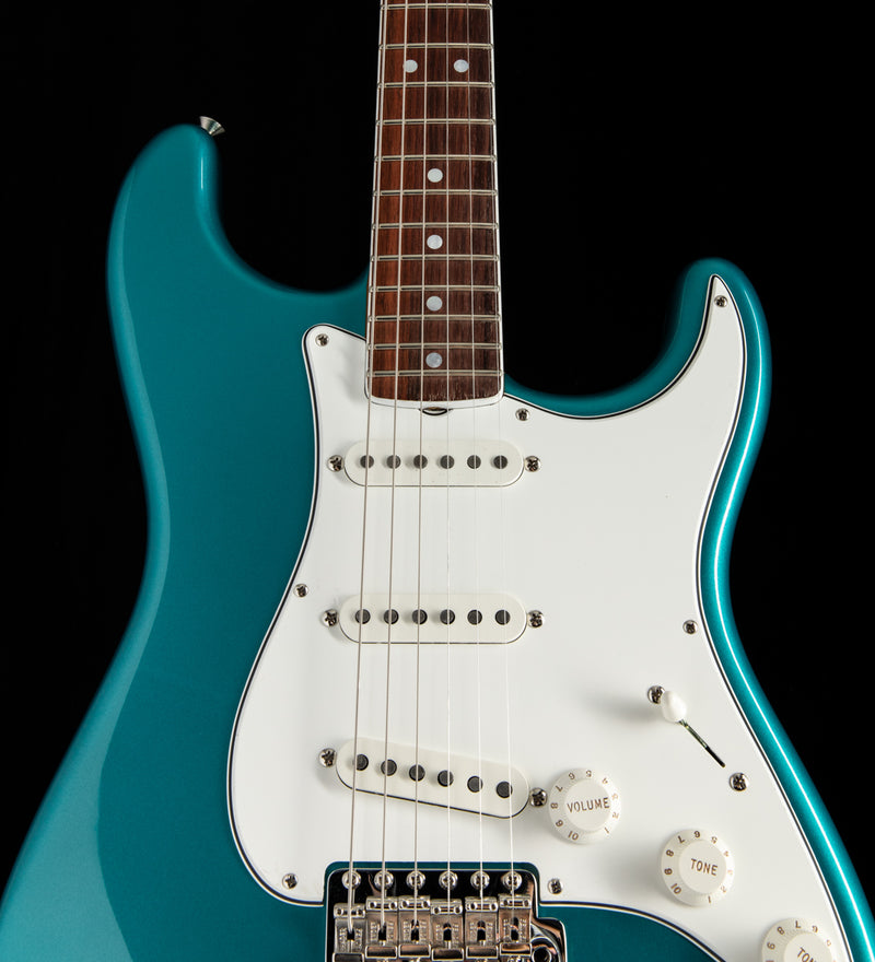 Used Fender Eric Johnson Stratocaster Lucerne Aqua Firemist