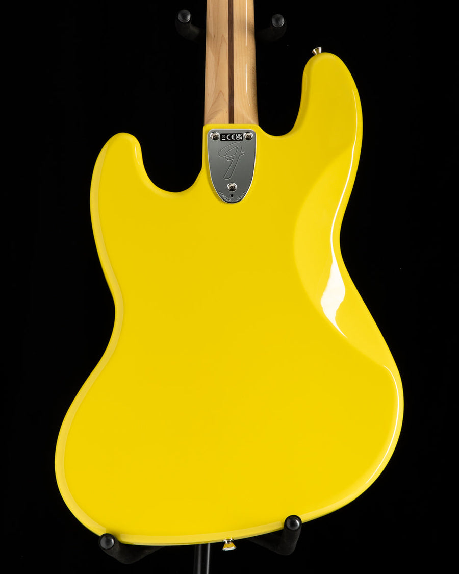 Made in Japan Limited Intl Color Jazz Bass Monaco Yellow Guitar