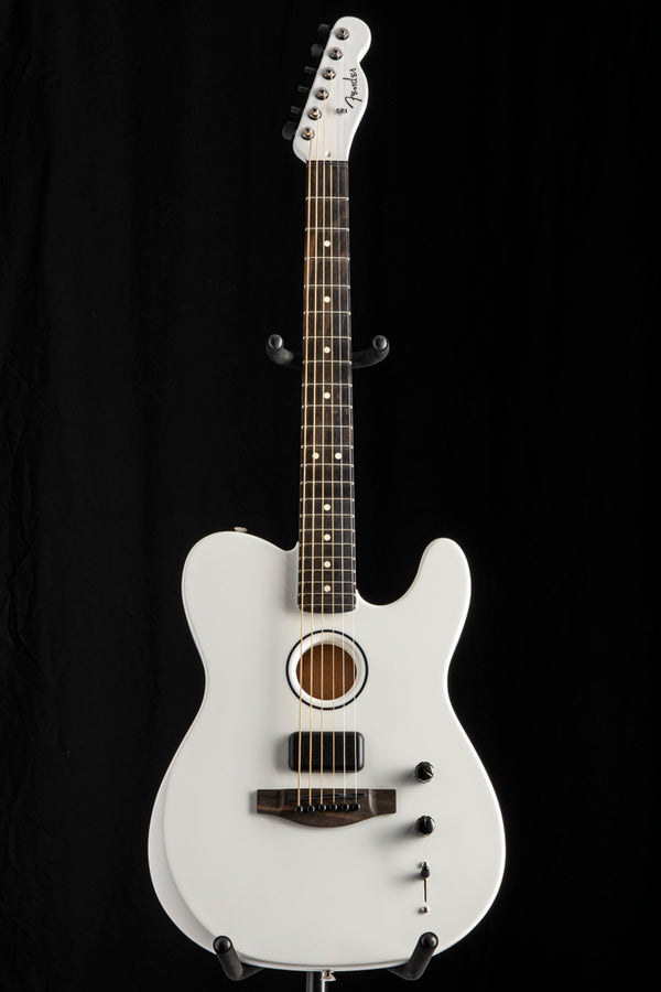 Fender Limited Edition Finneas American Acoustasonic Telecaster Satin Arctic White