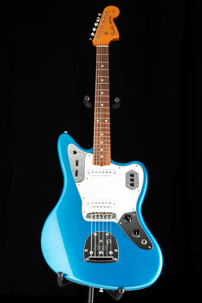 Used Fender MIM Jaguar Classic 60s Lacquer Lake Placid Blue