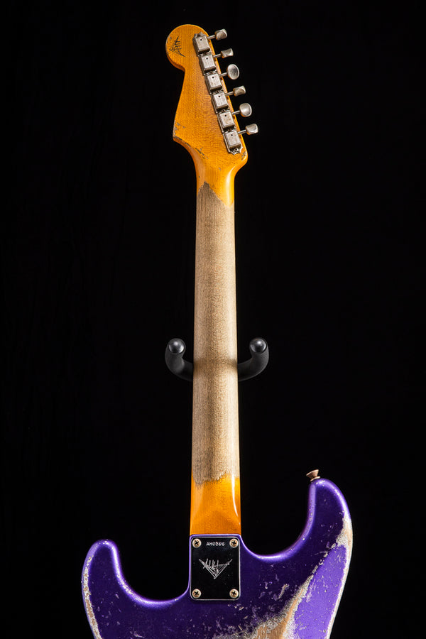 ストラトキャスター　レリック Fender Custom Shop 60's Strat Ultimate Relic Purple Metallic over Silv