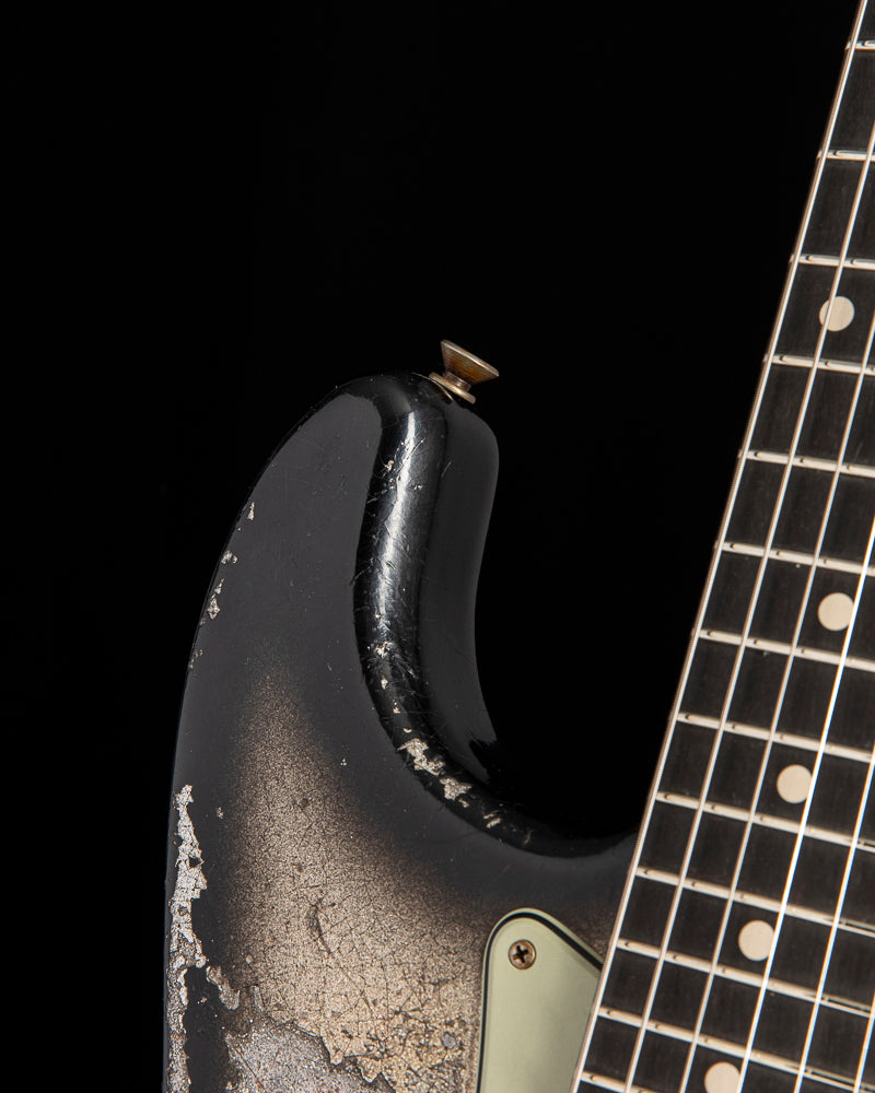 Fender Custom Shop '60 Stratocaster Heavy Relic Silver Sparkle Burst Masterbuilt Andy Hicks