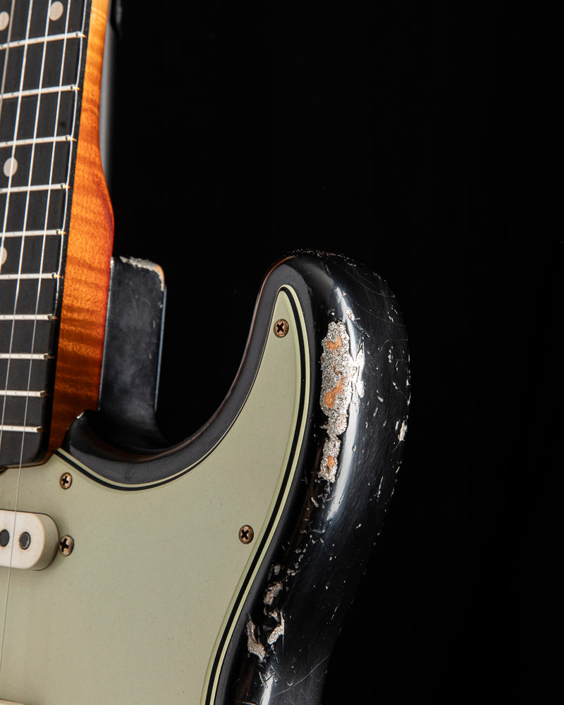 Fender Custom Shop '60 Stratocaster Heavy Relic Silver Sparkle Burst Masterbuilt Andy Hicks