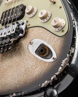 Fender Custom Shop '60 Stratocaster Heavy Relic Silver Sparkle Burst Masterbuilt Andy Hicks