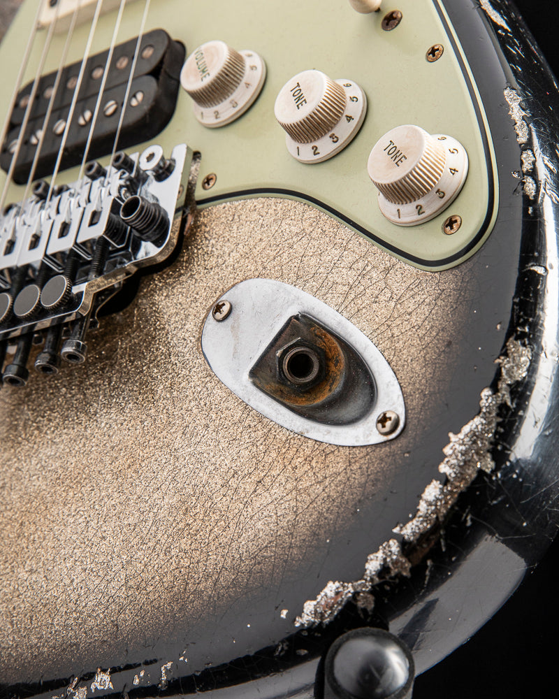 Fender Custom Shop '60 Stratocaster Heavy Relic Silver Sparkle Burst Masterbuilt Andy Hicks