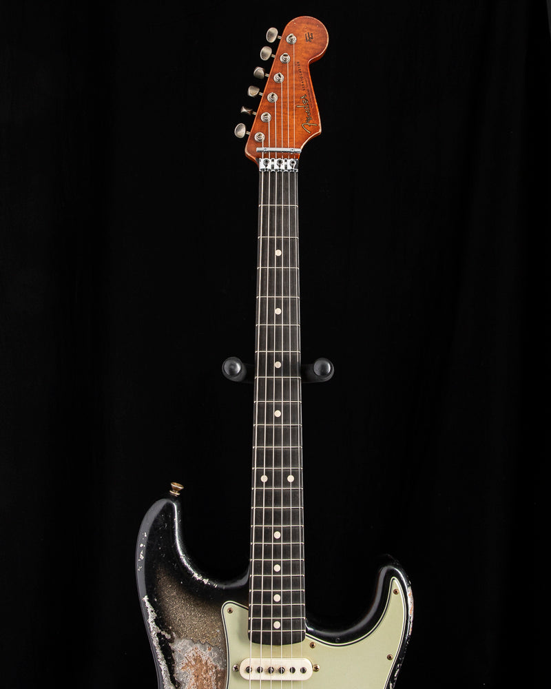 Fender Custom Shop '60 Stratocaster Heavy Relic Silver Sparkle Burst Masterbuilt Andy Hicks
