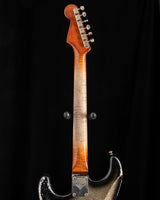 Fender Custom Shop '60 Stratocaster Heavy Relic Silver Sparkle Burst Masterbuilt Andy Hicks