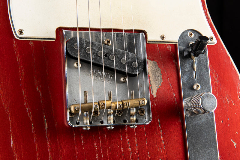 Fender Custom Shop 60s Tele Relic Super Aged Candy Tangerine Masterbuilt by Levi Perry