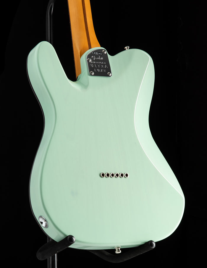 Fender American Ultra Luxe Telecaster Surf Green