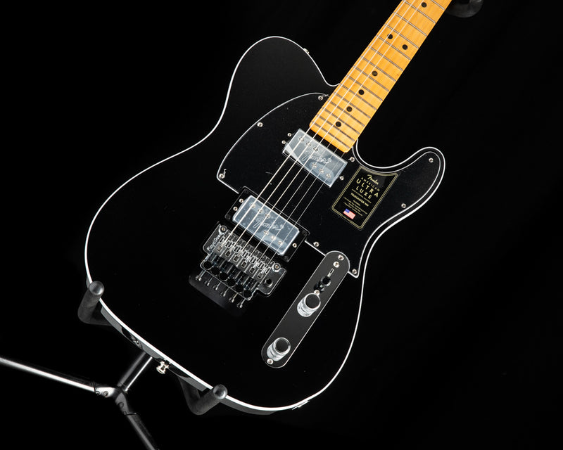 Fender American Ultra Luxe Telecaster Floyd Rose HH Mystic Black