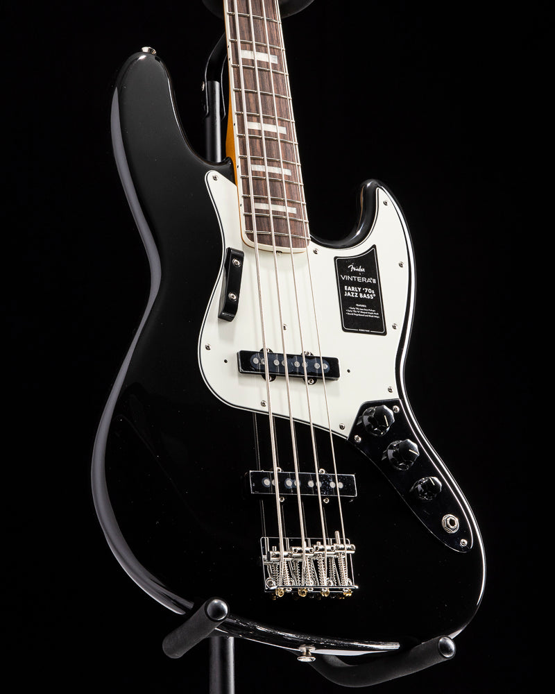 Fender Vintera III Early 70's Jazz Bass Black