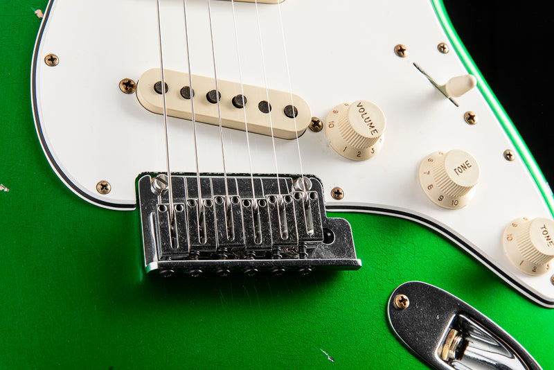 Fender Custom Shop Strat Pro 2025 Relic Candy Apple Green