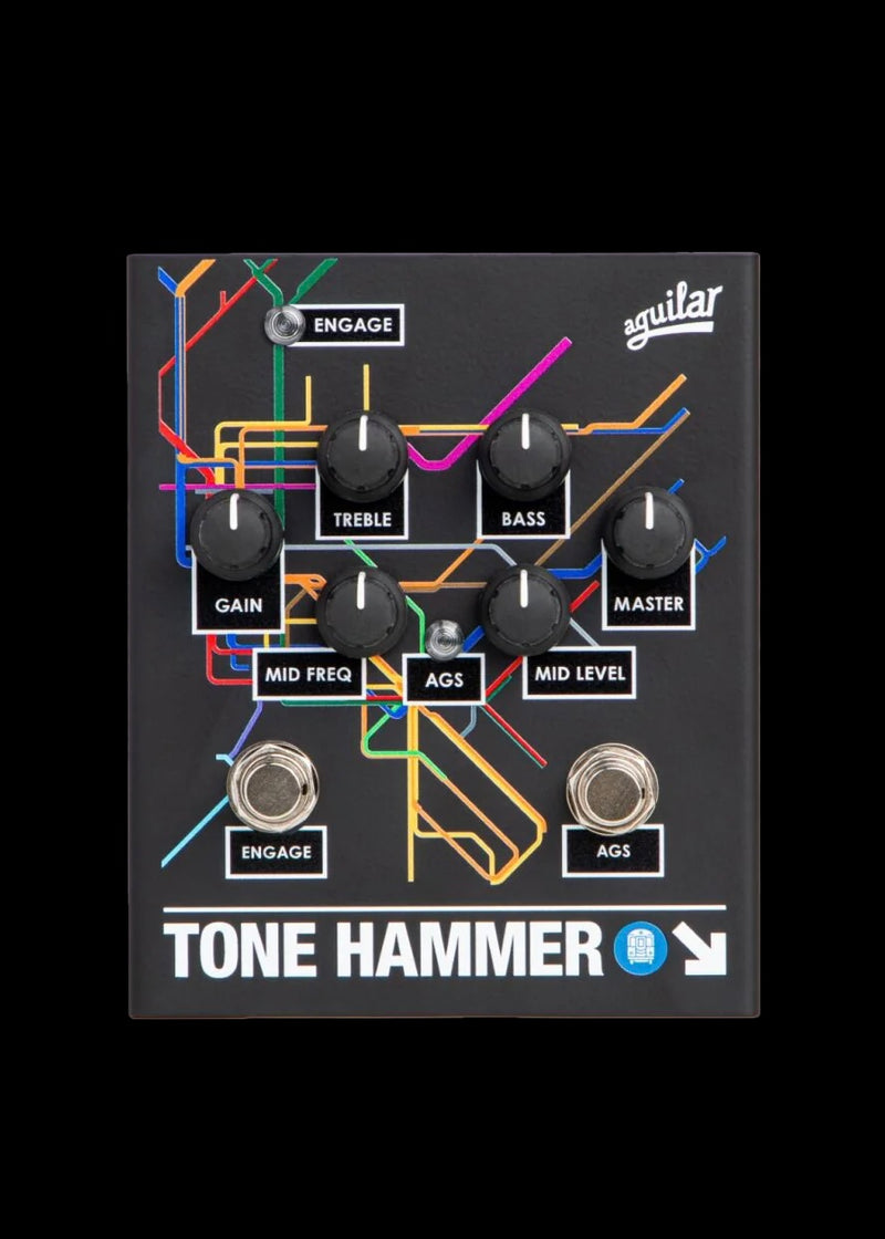 Aguilar Tone Hammer Preamp/DI Box Limited Edition Subway