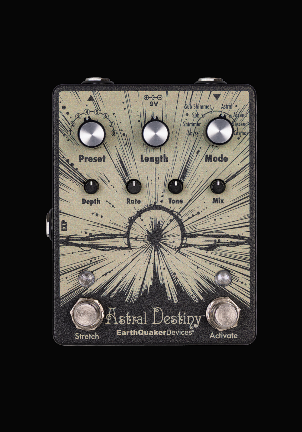 ギター Earthquaker Devices Astral Destiny Astral Destiny An Octal Octave Reverberation Odyssey