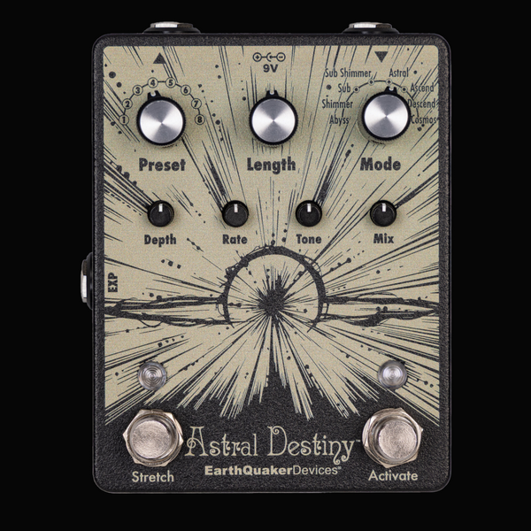 EarthQuaker Devices　Astral Destiny EarthQuaker Devices Limited Edition Astral Destiny Multi Color