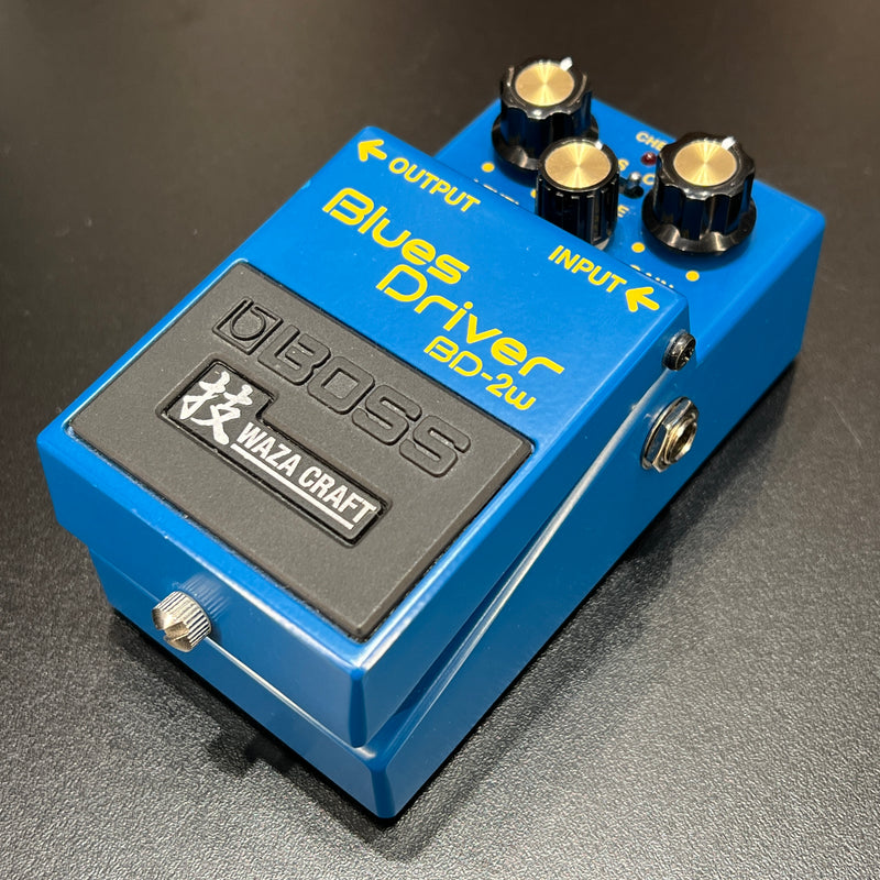 Used Boss BD-2w Blues Driver Waza Craft