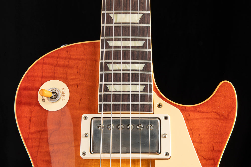 Teaburst Gibson Custom 1959 Les Paul Standard Reissue Sunrise Tea Burst
