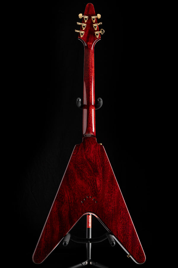 Gibson Custom M2M Flying V Custom Figured Factory Burst