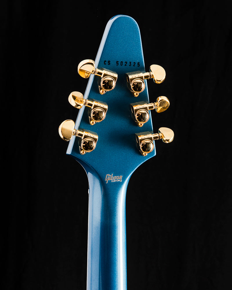 Gibson Custom M2M Flying V Custom Pelham Blue VOS