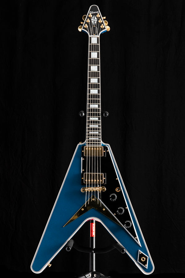 Gibson Custom M2M Flying V Custom Pelham Blue VOS