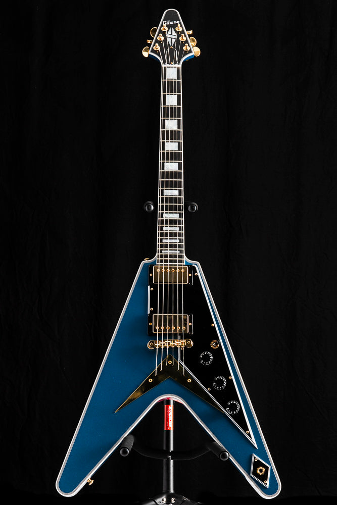 Gibson Custom M2M Flying V Custom Pelham Blue VOS