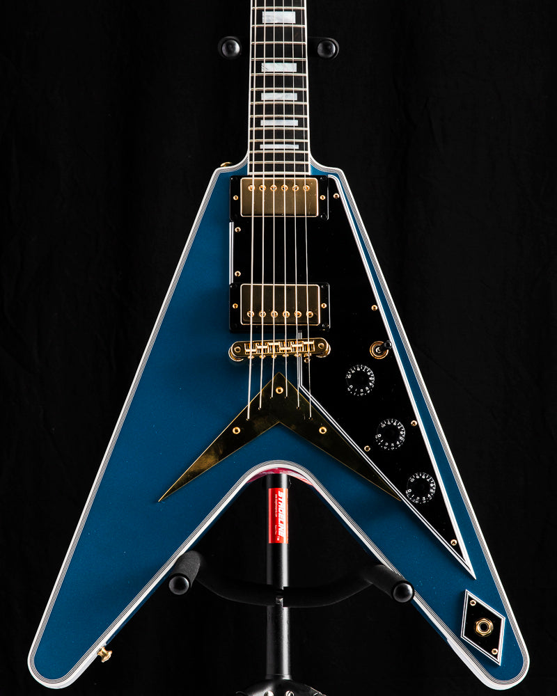 Gibson Custom M2M Flying V Custom Pelham Blue VOS
