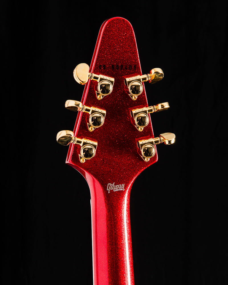 Gibson Custom M2M Flying V Custom Red Sparkle VOS