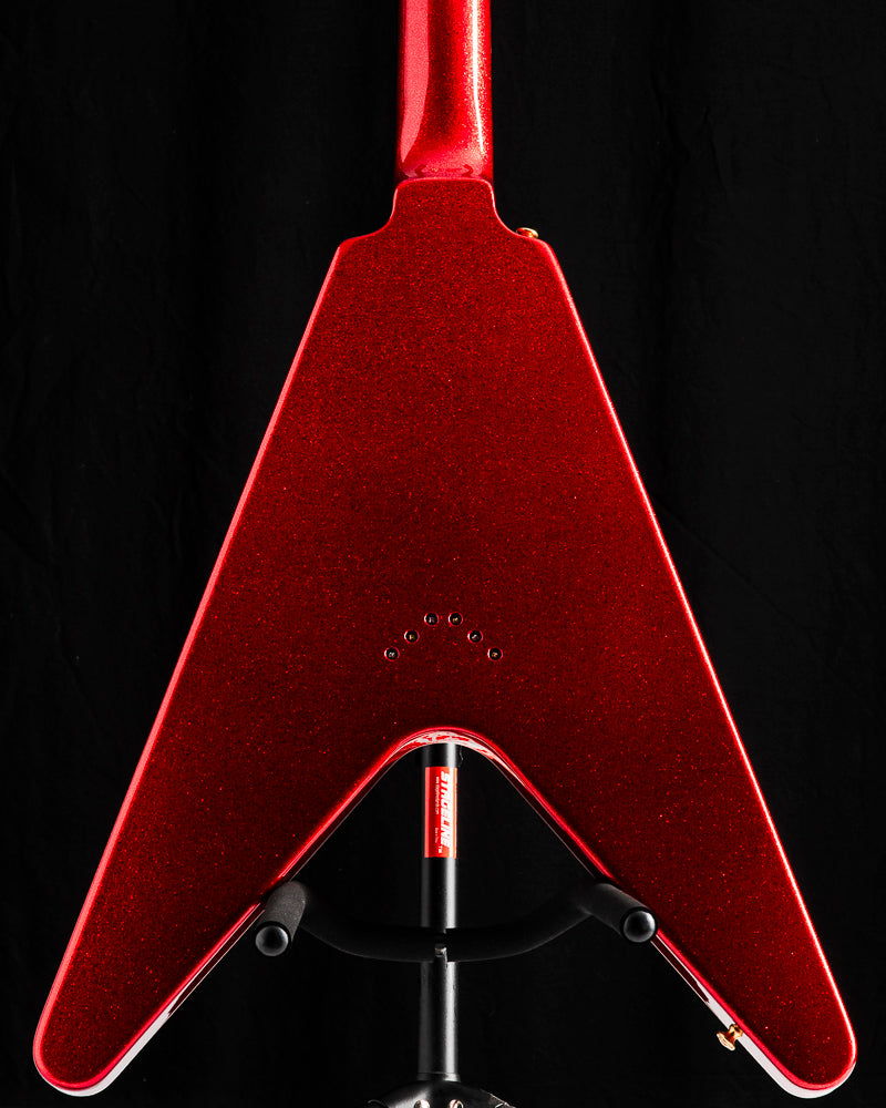 Gibson Custom M2M Flying V Custom Red Sparkle VOS