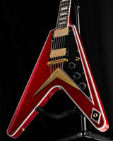 Gibson Custom M2M Flying V Custom Red Sparkle VOS