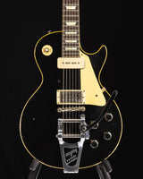 Gibson Custom Shop 1956 Les Paul Standard Ebony Top Murphy Lab Light Aged Bigsby