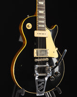 Gibson Custom Shop 1956 Les Paul Standard Ebony Top Murphy Lab Light Aged Bigsby