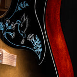 Epiphone Eric Church Hummingbird Dark Studio Cobra Burst