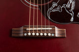 Gibson Hummingbird Special Satin Wine Red