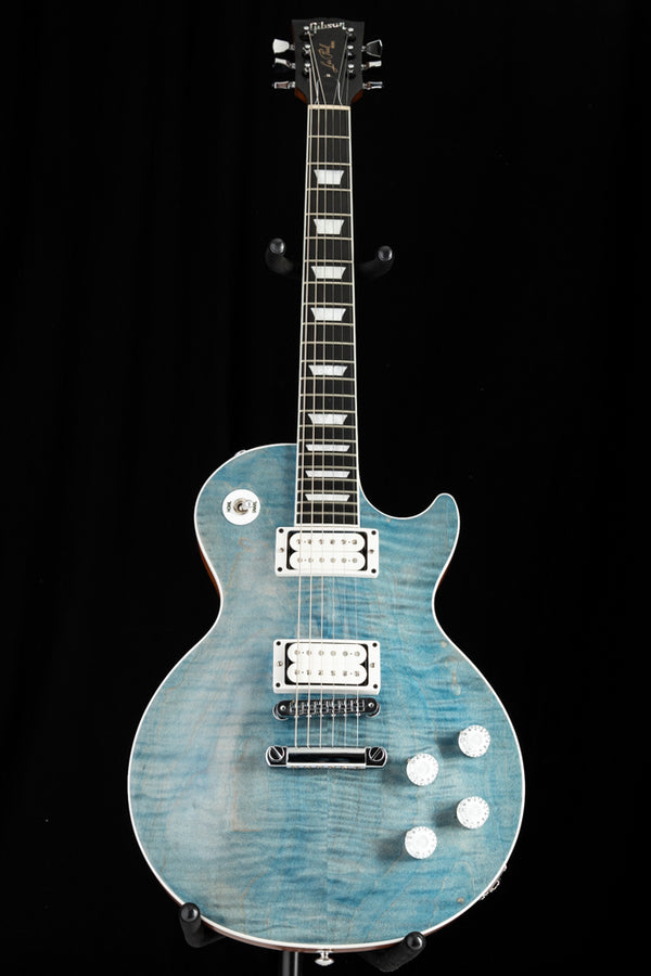 Used Gibson Les Paul Signature Player Plus Satin Ocean Blue