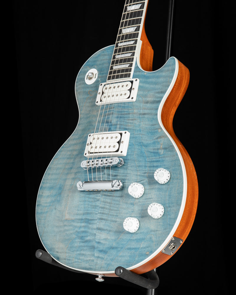 Used Gibson Les Paul Signature Player Plus Satin Ocean Blue