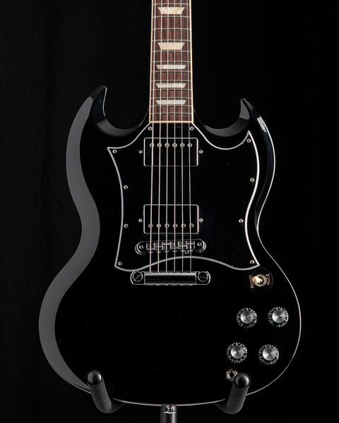 Gibson SG Standard Electric Guitar in Ebony Black | 60s Inspired