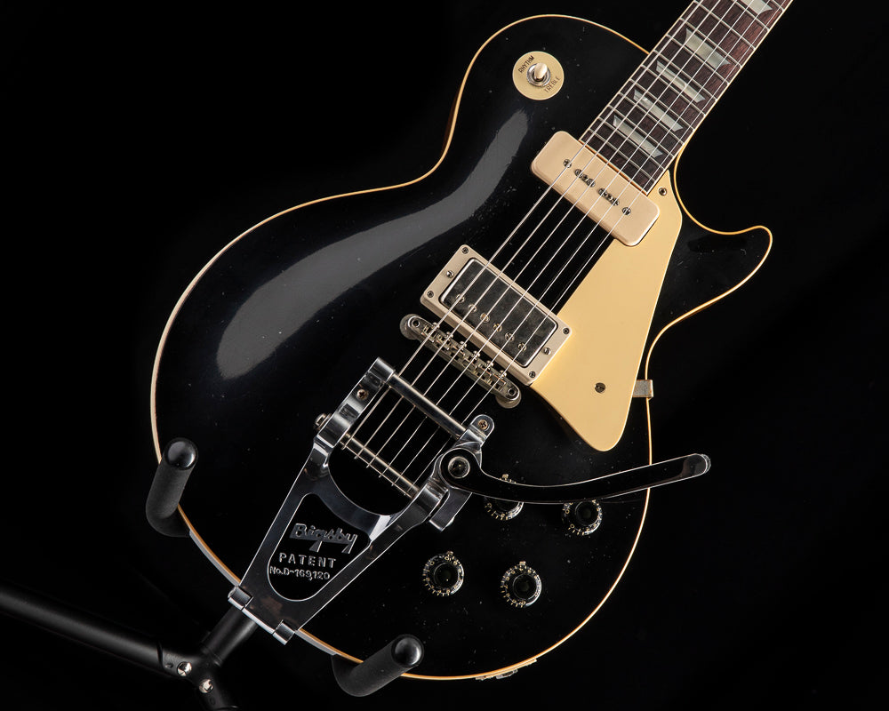 Gibson Custom Murphy Lab 1956 Les Paul Standard Bigsby Ebony Top Light