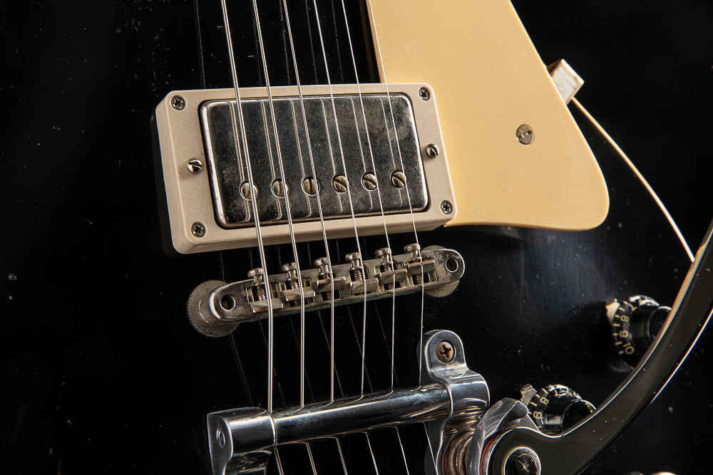 Gibson Custom Murphy Lab 1956 Les Paul Standard Bigsby Ebony Top Light