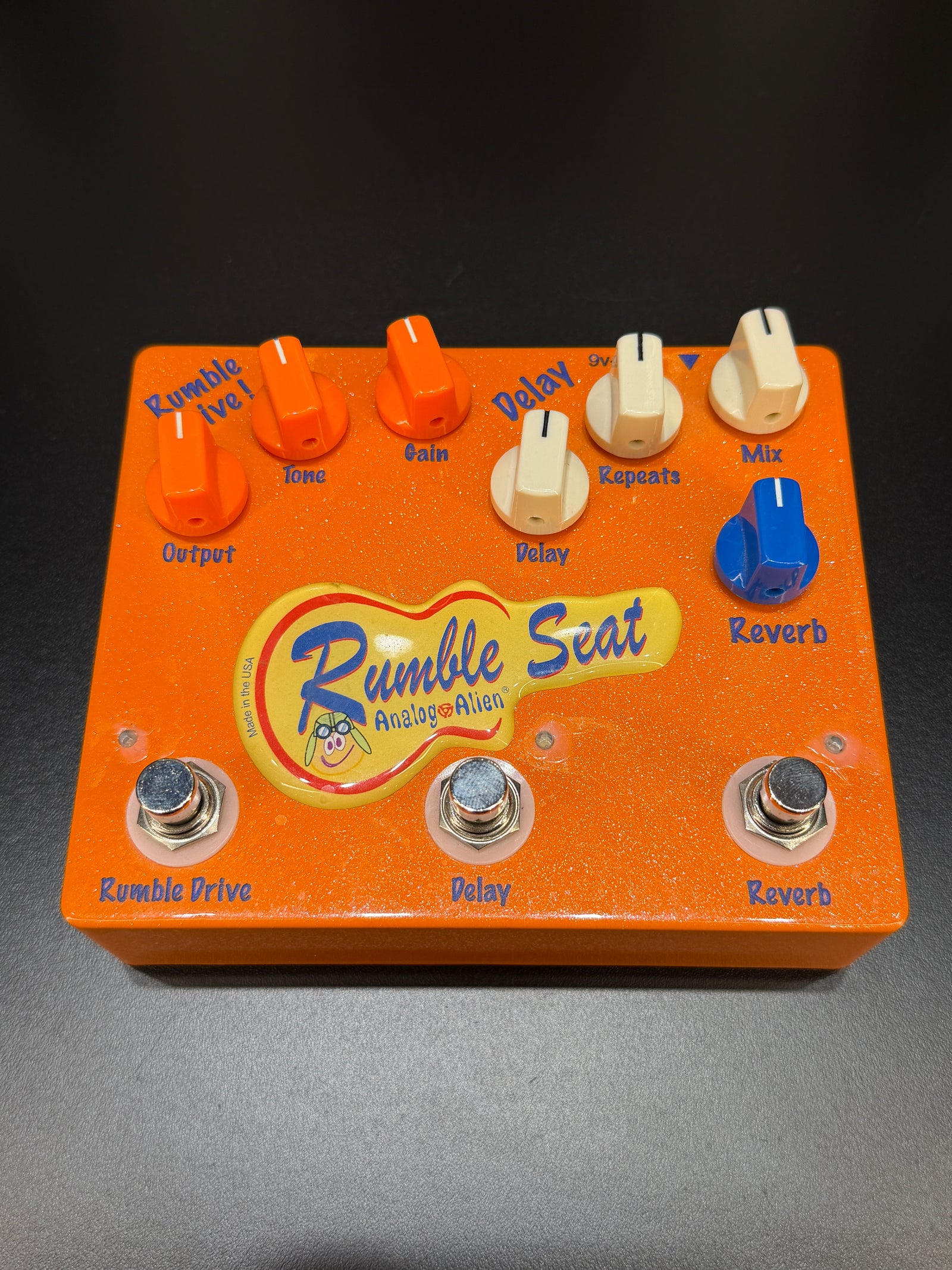 analog alien pedals Used Analog Alien Rumble Seat Overdrive/Delay/Reverb
