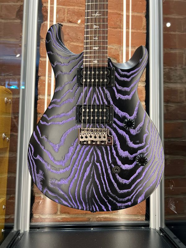 Paul Reed Smith SE Swamp Ash CE 24 Sandblasted Purple Limited Edition