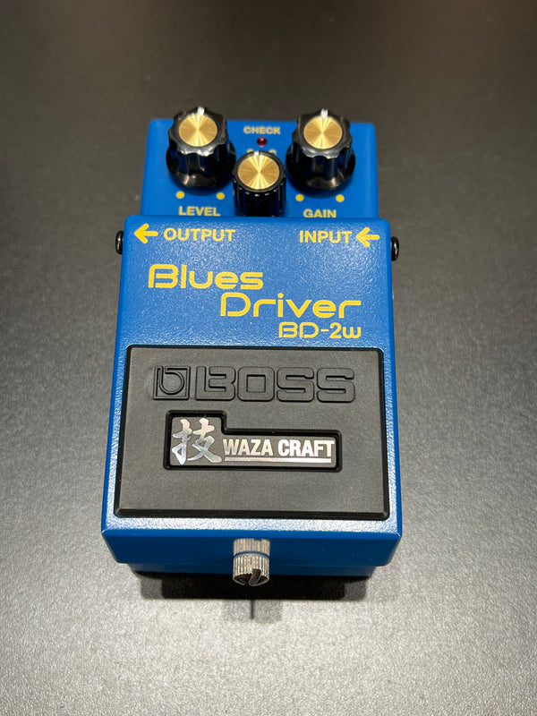 Used Boss BD-2w Blues Driver Waza Craft