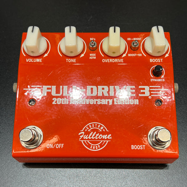 Used Fulltone Custom Shop Full-Drive 3 20th Anniversary