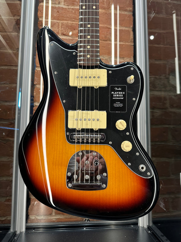 Fender Player II Jazzmaster 3-Color Sunburst w/Gator Gigbag