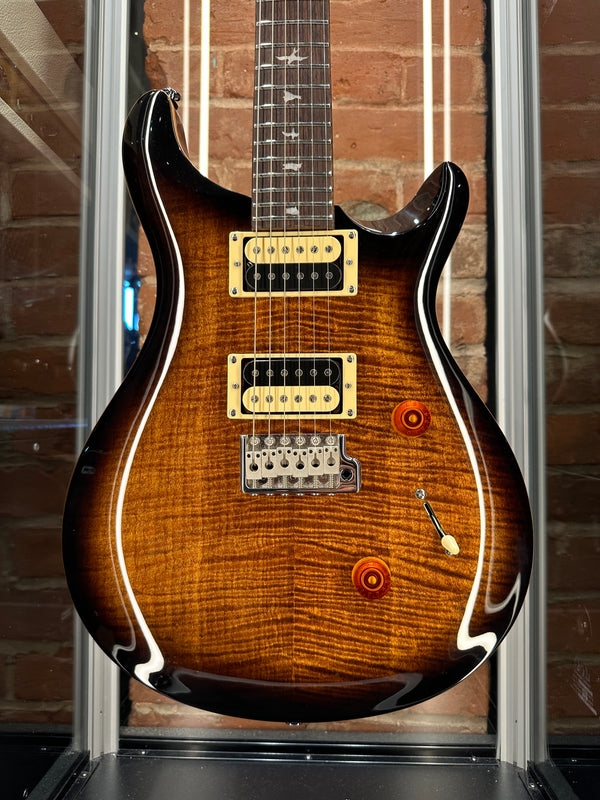 Paul Reed Smith SE Custom 24 Black Gold Sunburst